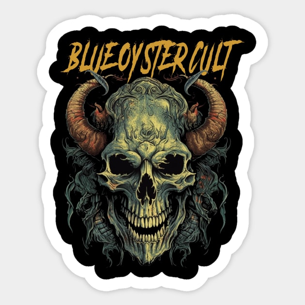 BLUE OYSTER CULT Sticker by Renata's